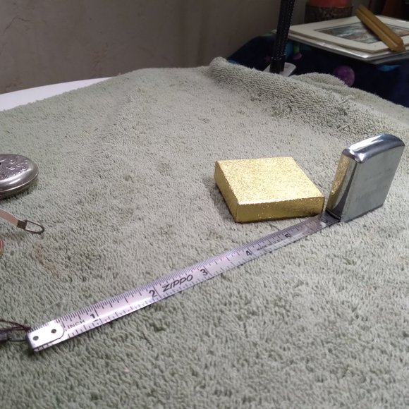 zippo Accents Rare Engraved Collectable Zippo Tape Measure Poshmark